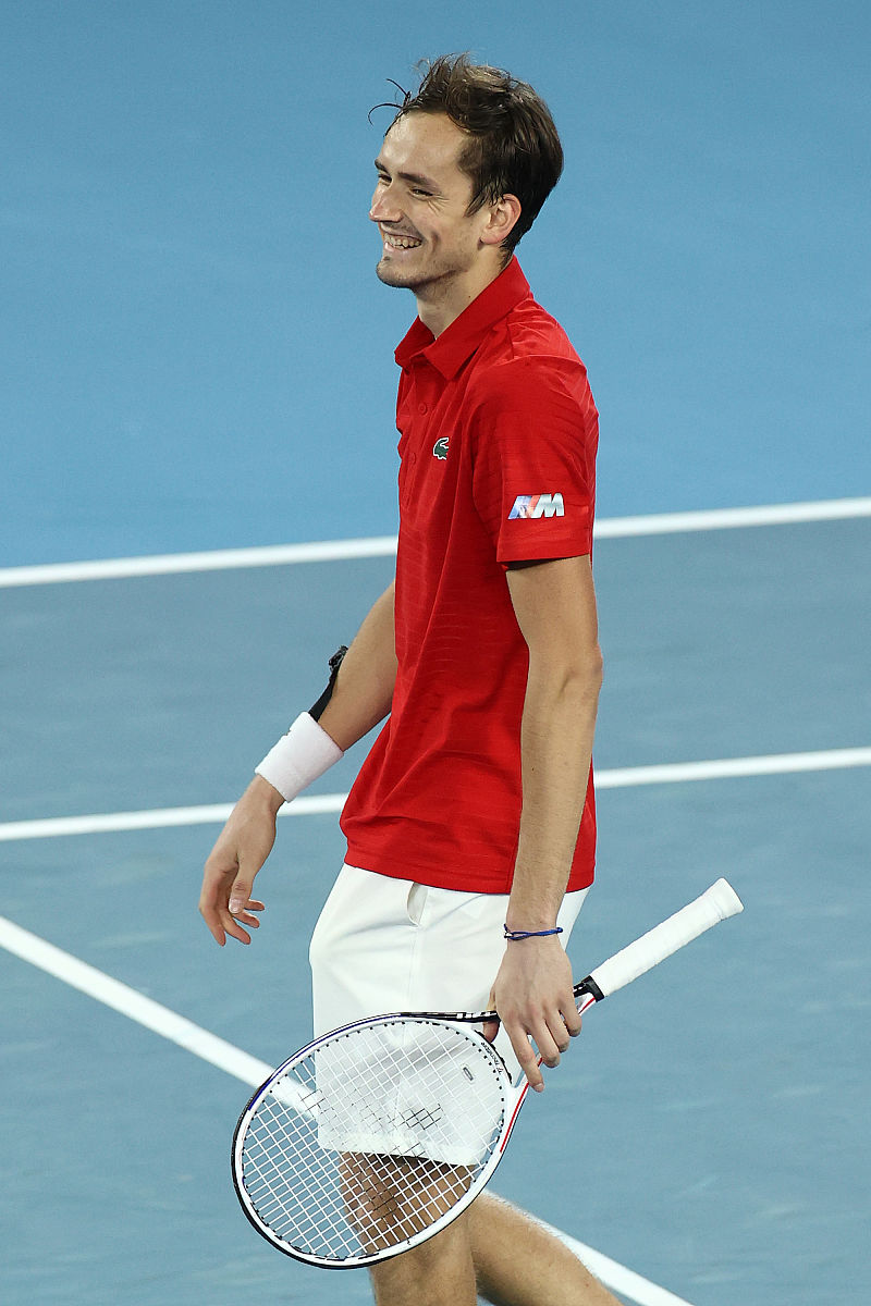 2021年2月7日,澳大利亚,2021atp杯决赛,俄罗斯2-0意大利.melbourne, a