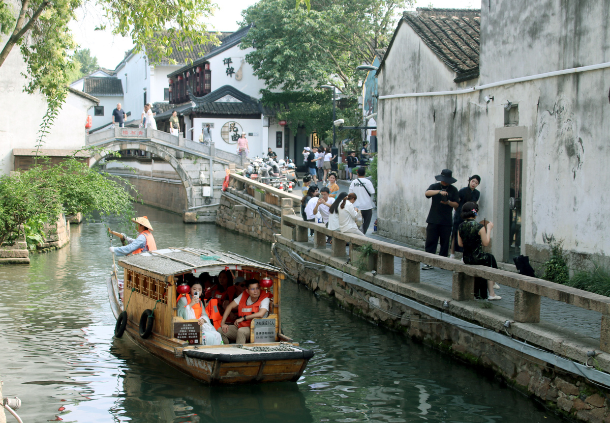 同里风景：动静结合，感受江南小镇的独特魅力