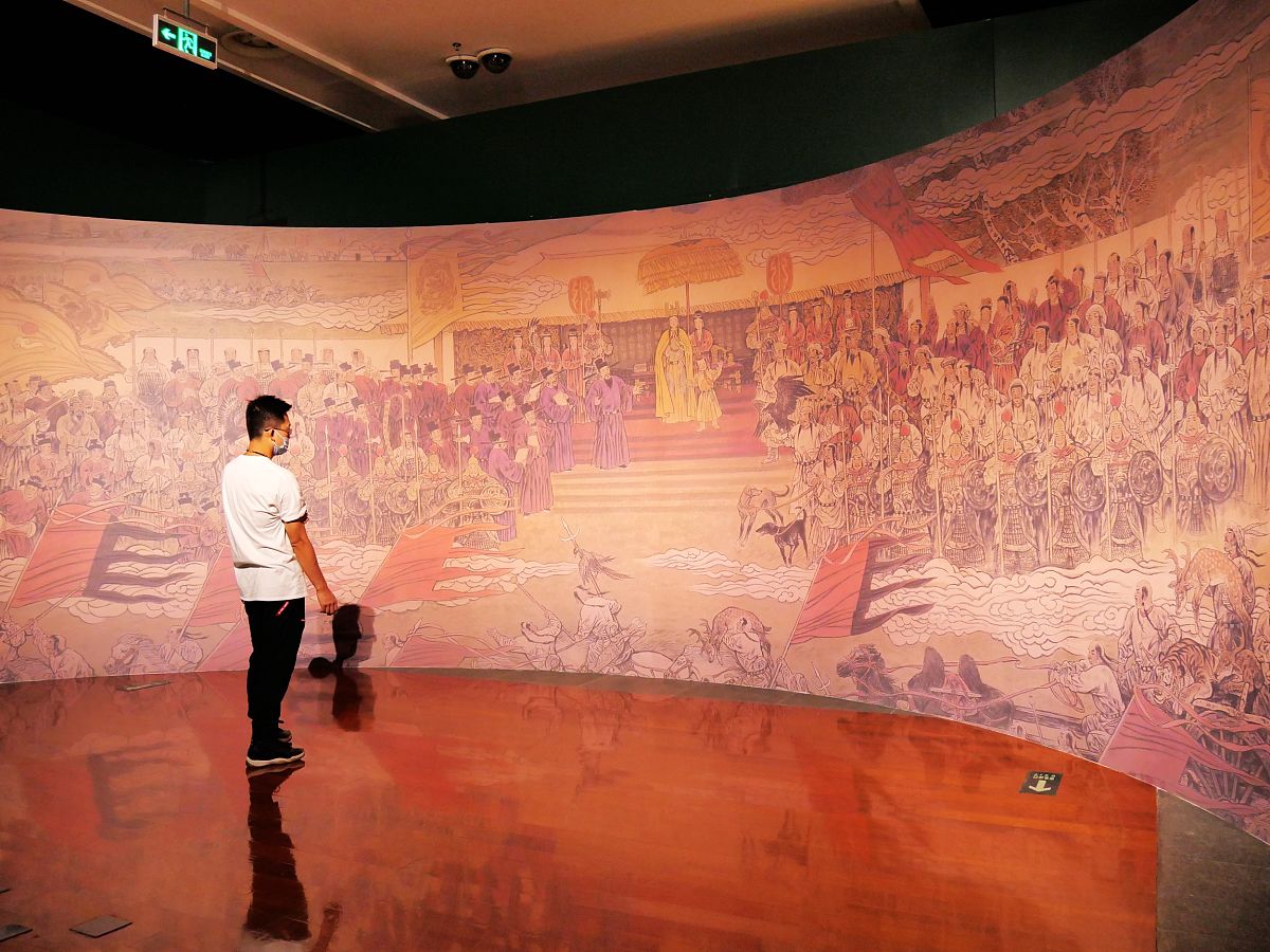 2020年7月3日,广州,"契丹印象——辽代文物精品展"在广东省博物馆开展
