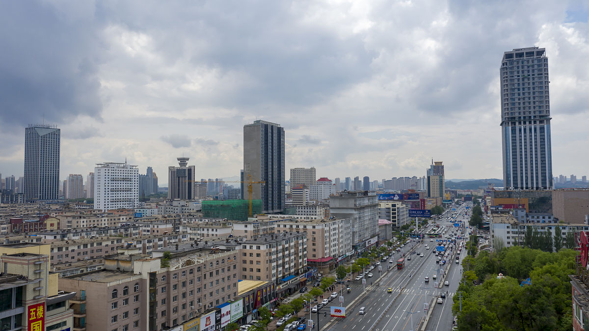 2021年6月6日,吉林市天津街.