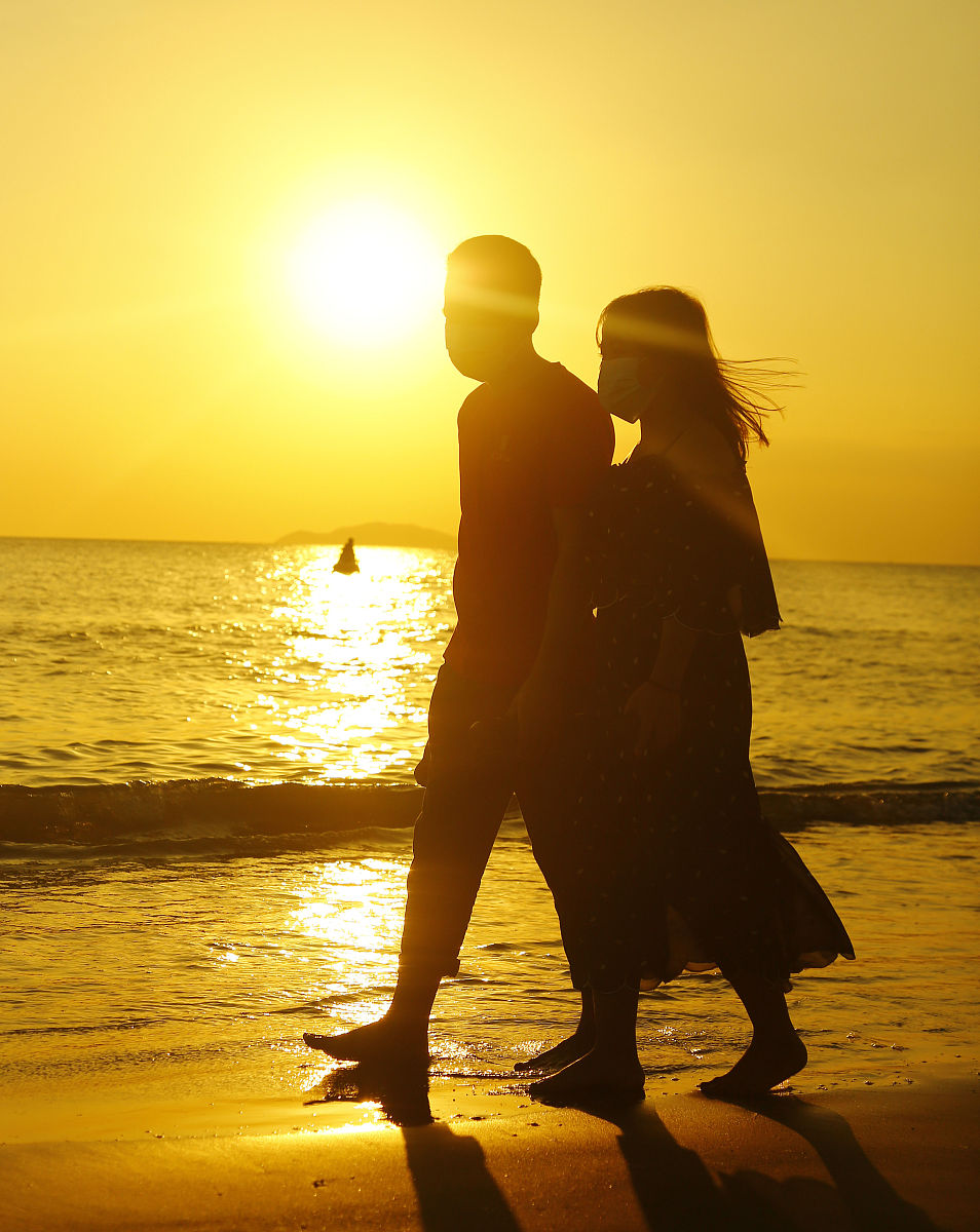 日落 夏天 海边爱 遗忘