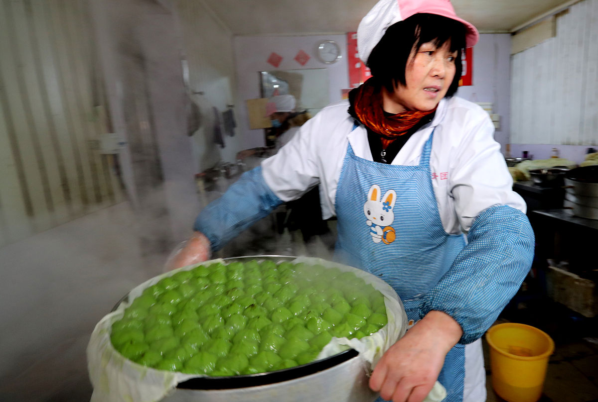 青团子里面为啥要加石灰