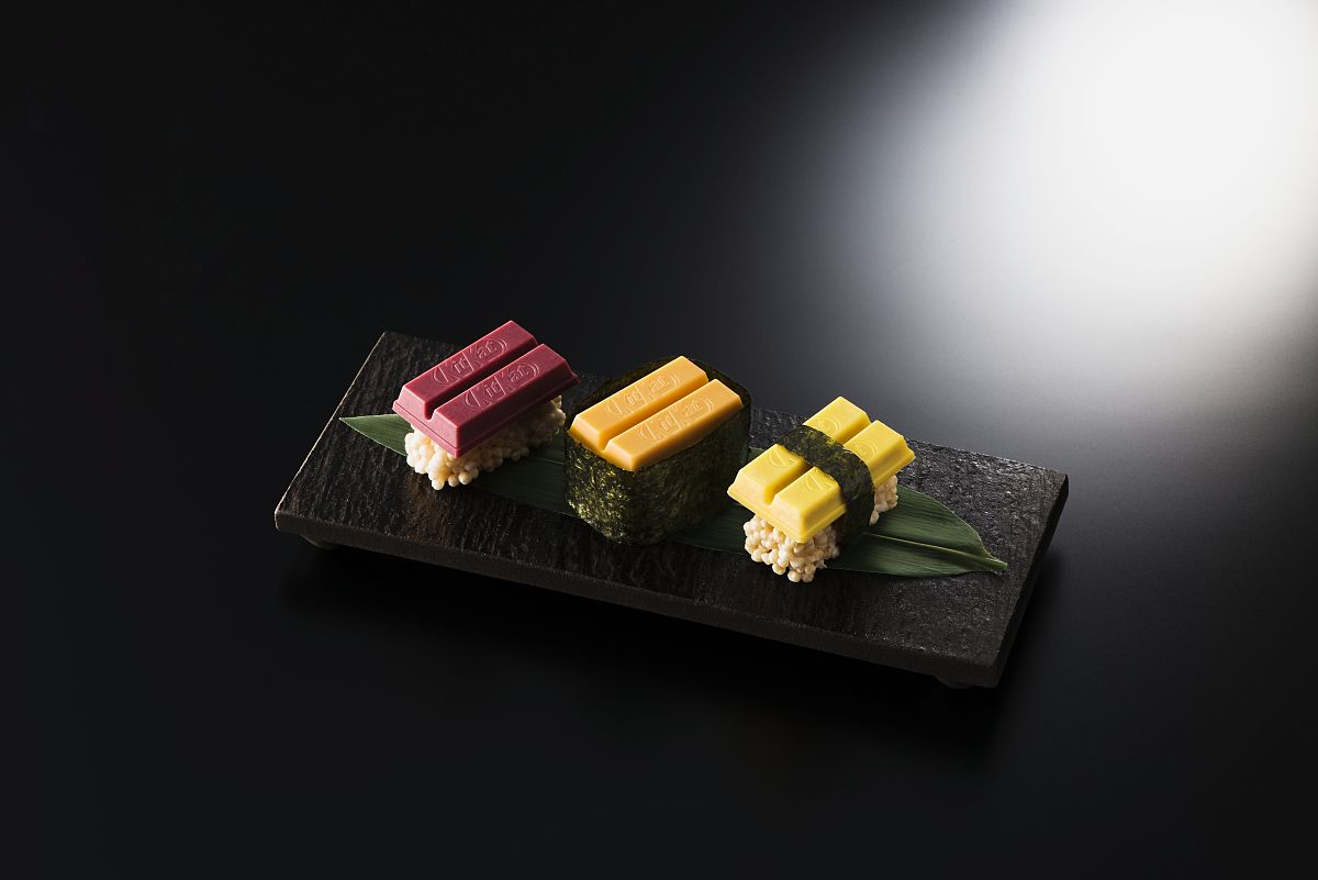 2017年2月8日消息(具体拍摄时间不详),日本kitkat推出世界首款用kitka