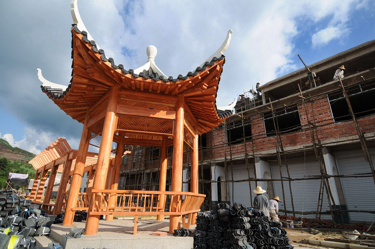 仿古建筑施工工艺