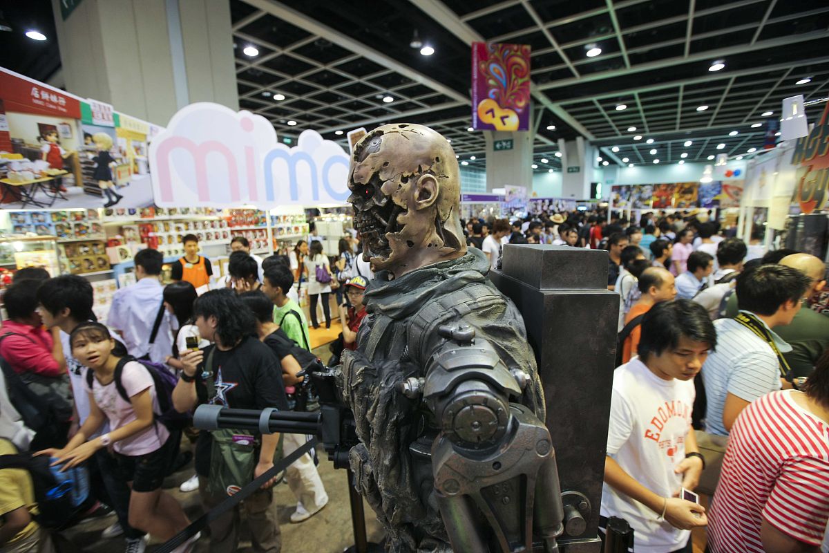 2009年7月31日,为期5天的香港动漫电玩展星期五在香港会展中心开幕. 