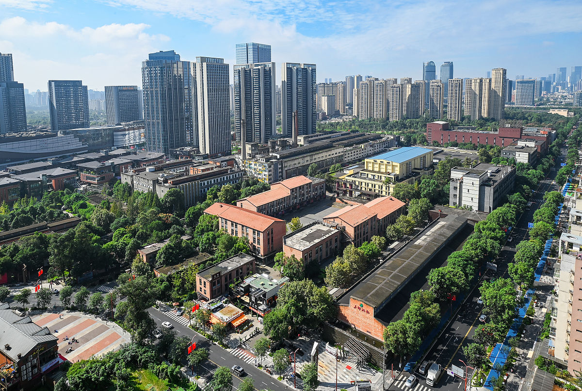 2021年9月28日,成都,东郊记忆园.(如需下载使用,请务必署名:红星新闻 
