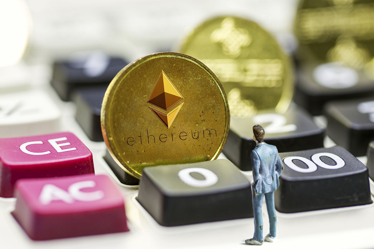 商业图片:以太坊(ethereum) 虚拟加密货币