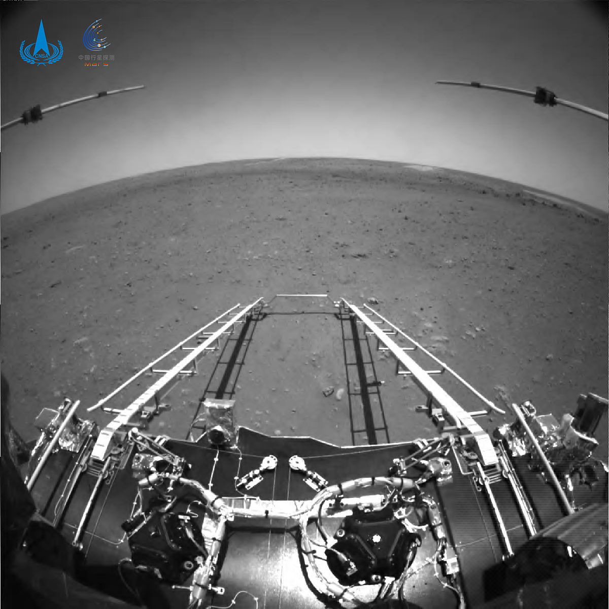 2021年5月20日讯,国家航天局于5月19日发布我国首次火星探测天问一号