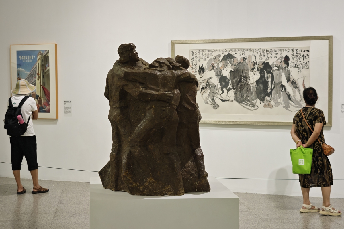 宫文博：中国艺术家，绘画与雕塑大师