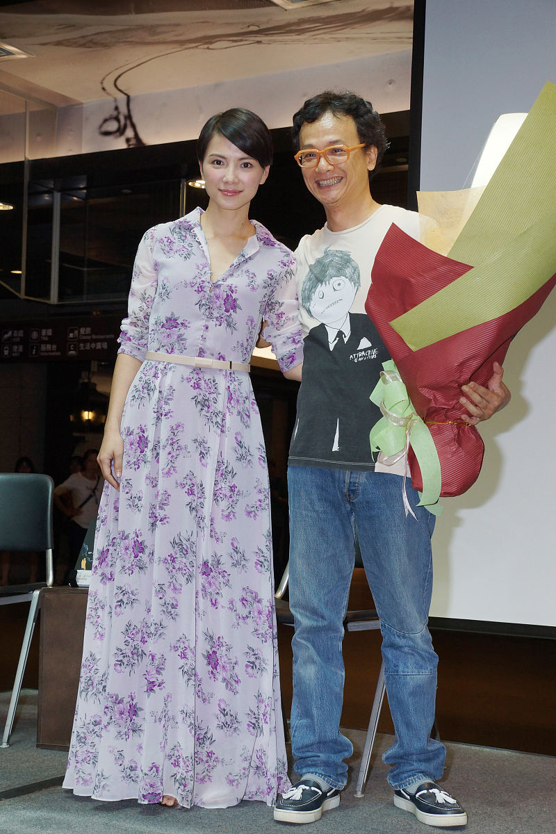 2012年5月27日,台北,《脚趾上的星光》电影小说发表会.李心洁 姚谦+++