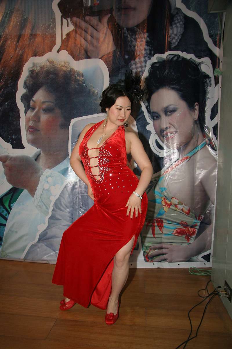 2008年12月26日,杭州,电影《a面b面》热拍.芙蓉姐姐+++_+++a面b面,热