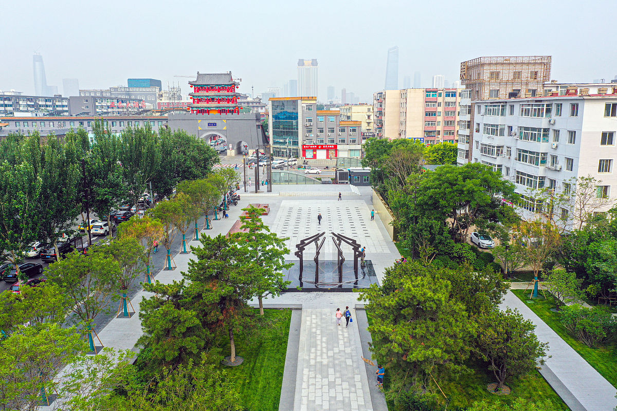 2021年6月22日,沈阳,老龙口铁路公园,游戏盒子口袋公园,会客之仪口袋