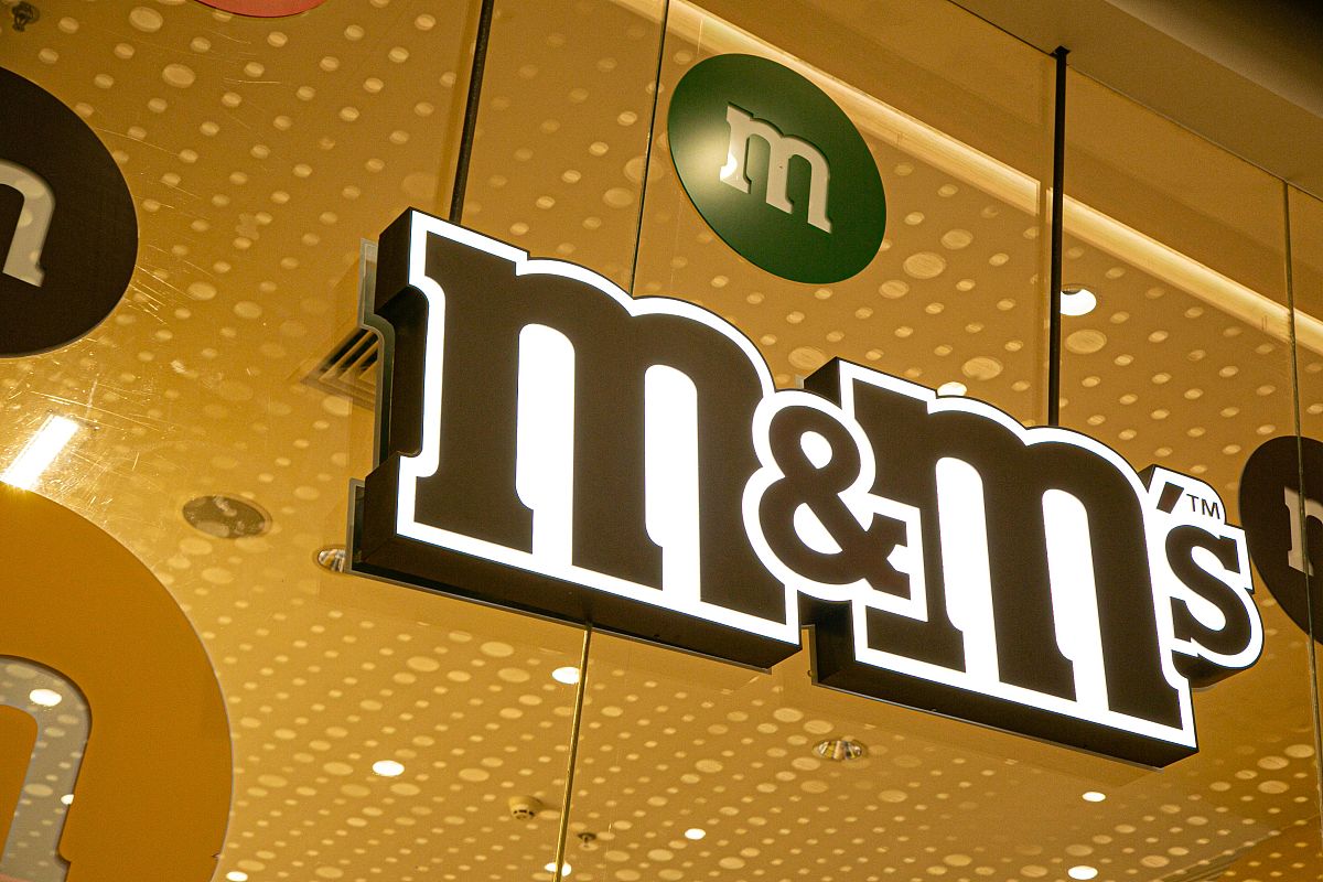 2020年9月21日,上海市黄浦区南京路m&m's.
