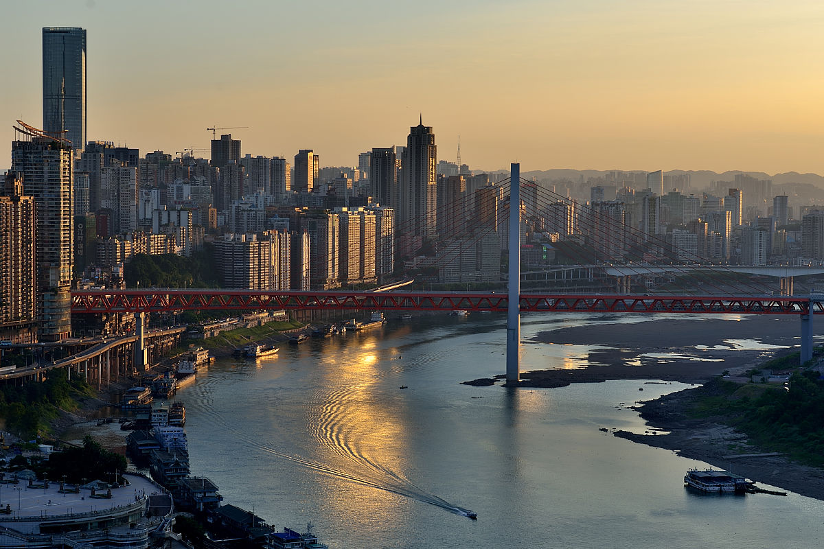 2015年08月03日,重庆,江景.
