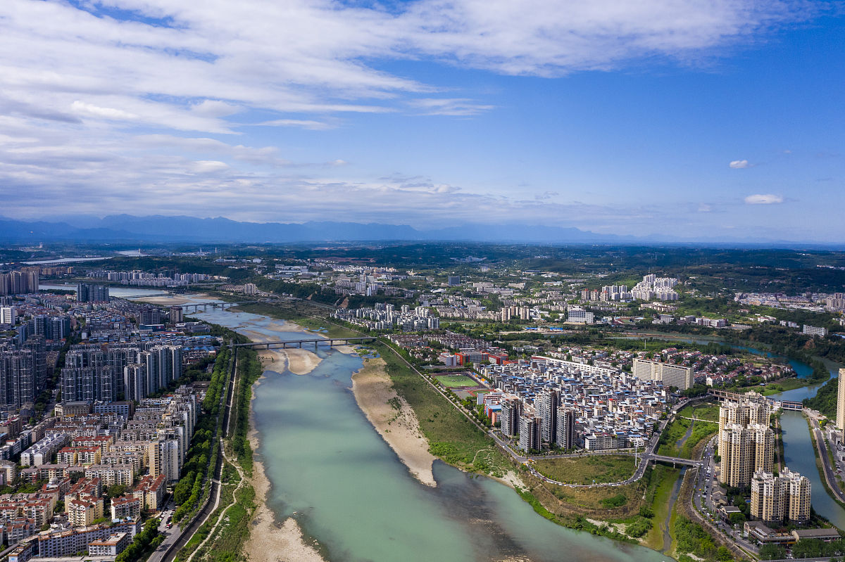 2021年4月25日,四川绵阳,科技城.