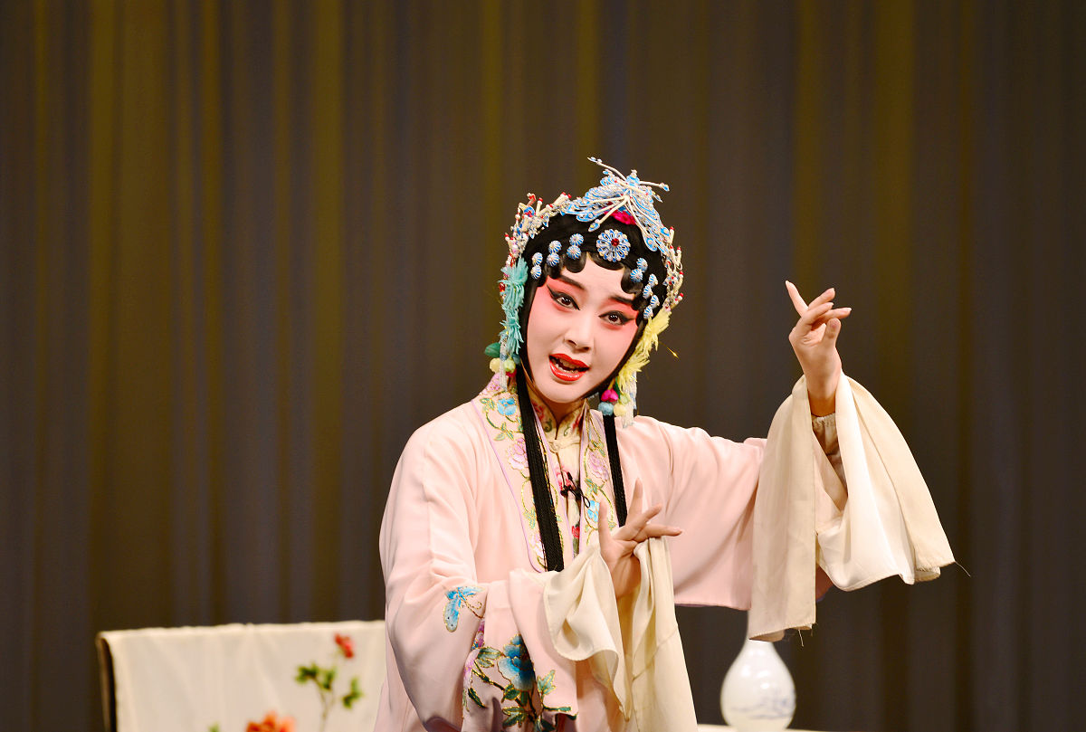 2019年2月26日,南京,南昆传承版《牡丹亭》演出.