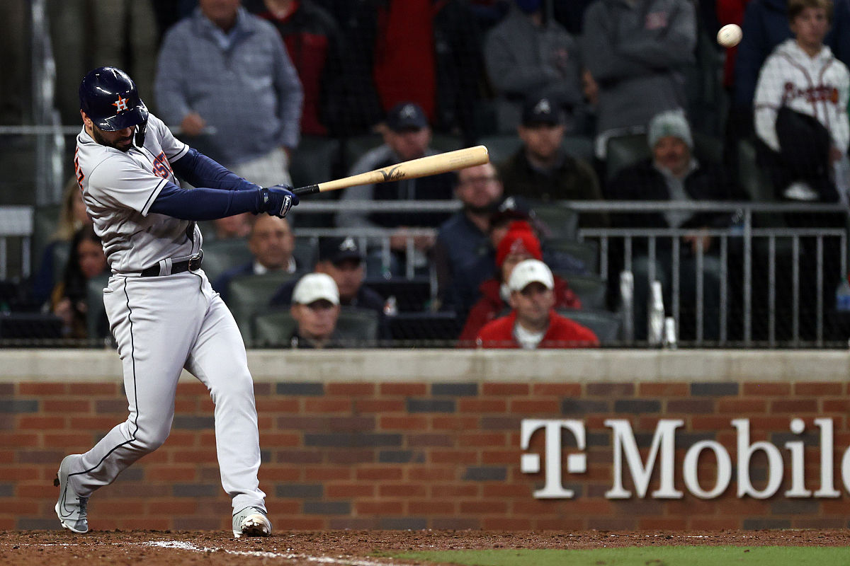 2021年10月31日,美国,2021mlb世界大赛g5,亚特兰大勇士vs休斯顿太空人