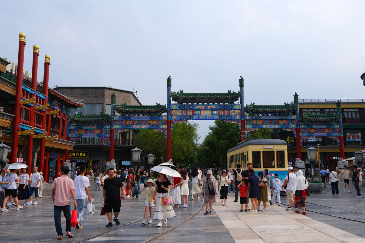 王府井步行街 - 北京著名商业街