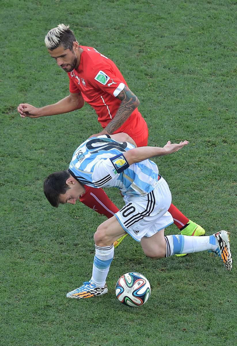 2014年7月1日,巴西圣保罗竞技场,2014巴西世界杯1/8决赛,阿根廷1-0瑞