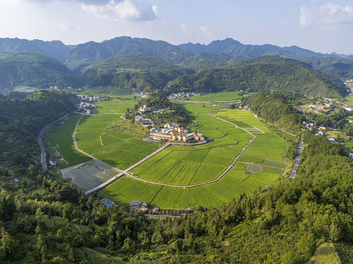 竹山县文峰乡迎东村：自然风光优美，农业资源丰富