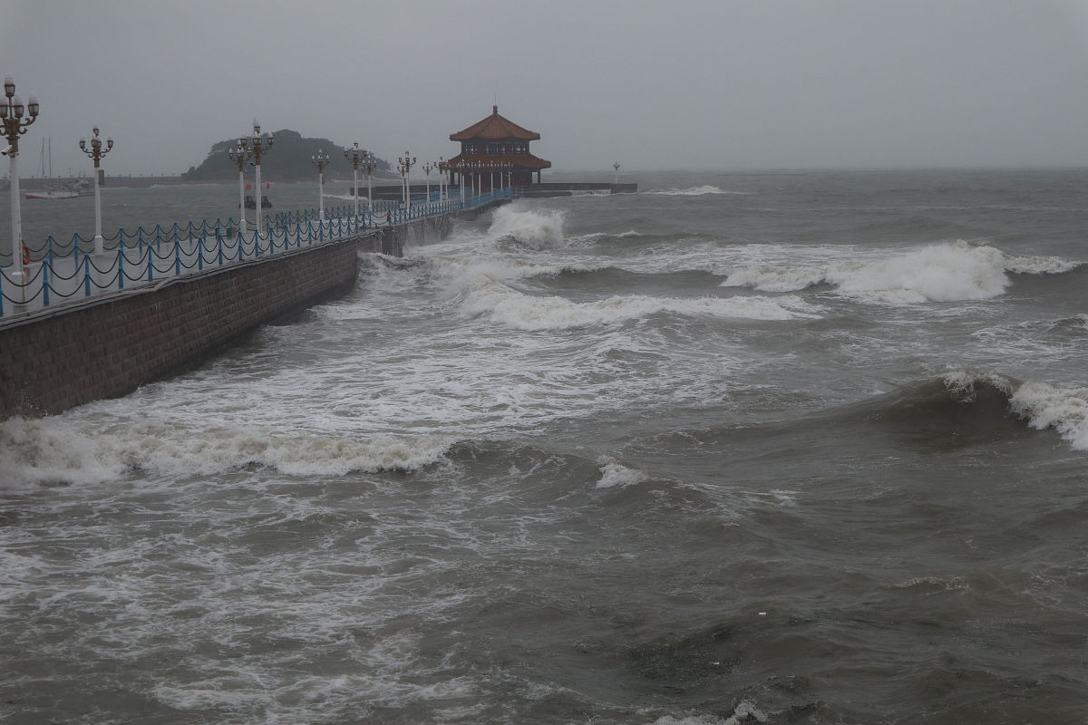 浙江海浪黄色警报！台风“小犬”来袭，海域浪高预警