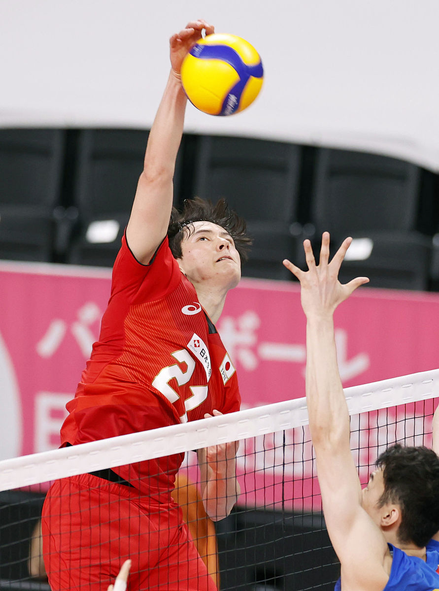 2021年5月2日,日本,2020东京奥运会排球测试赛,中国男排vs日本男排.ra