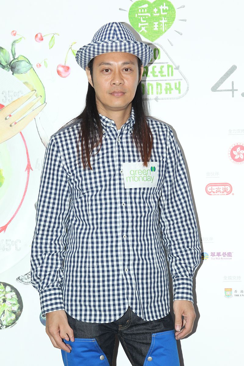 2013年4月22日,香港,明星宣传世界地球日.蔡一智+++_+++爱护地球日
