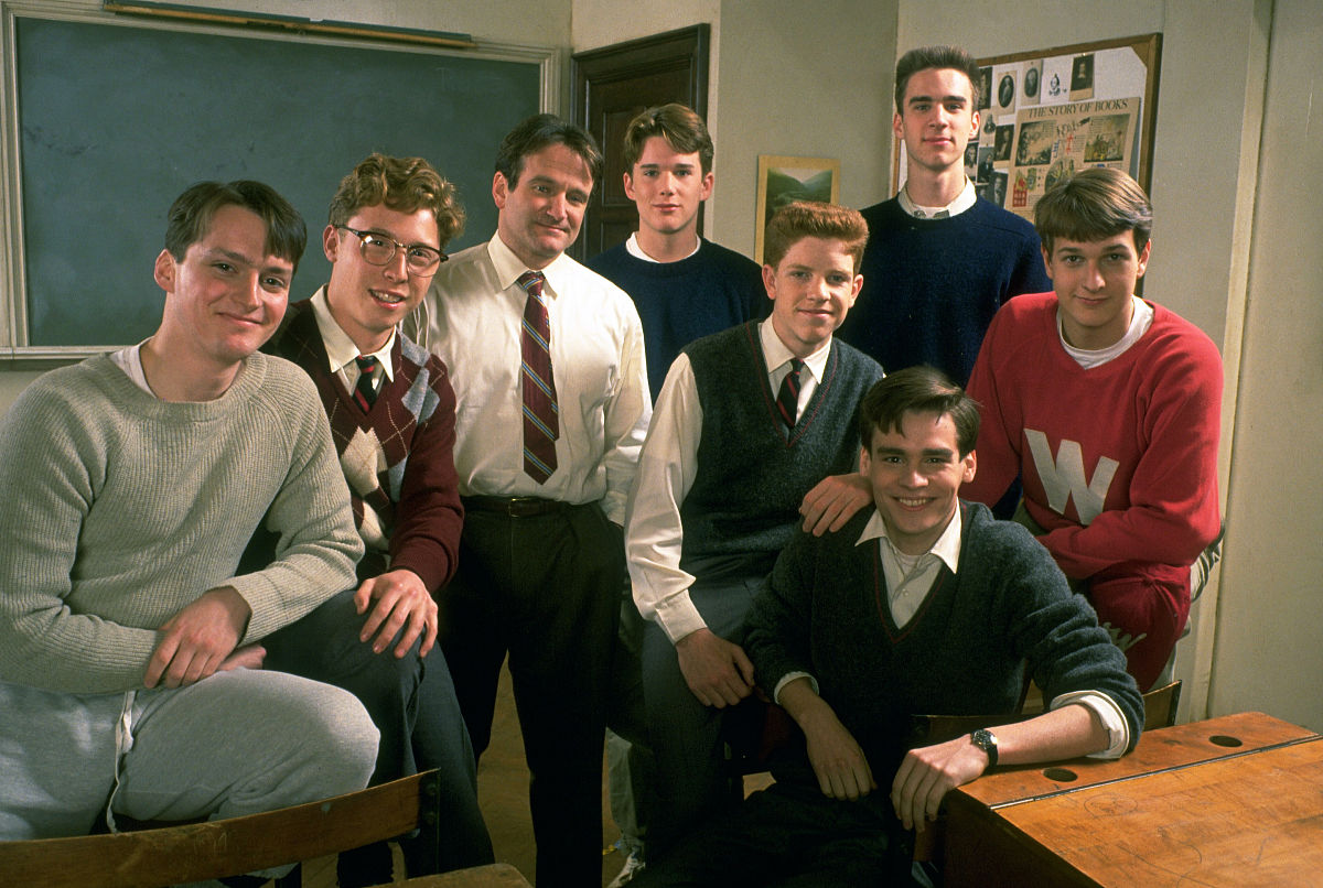 film 'dead poets society' by peter weir (photo by francois duham