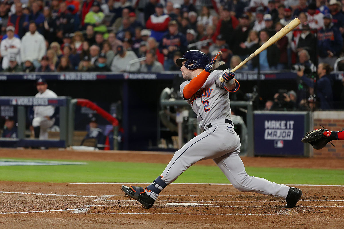 2021年10月31日,美国,2021mlb世界大赛g5,亚特兰大勇士vs休斯顿太空人
