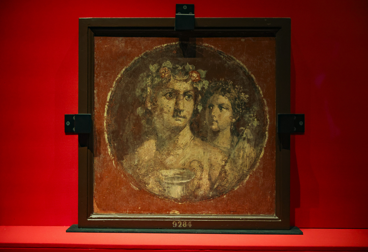 在英国国家画廊里达·芬奇的哪幅作品是一幅画占一个单间的？