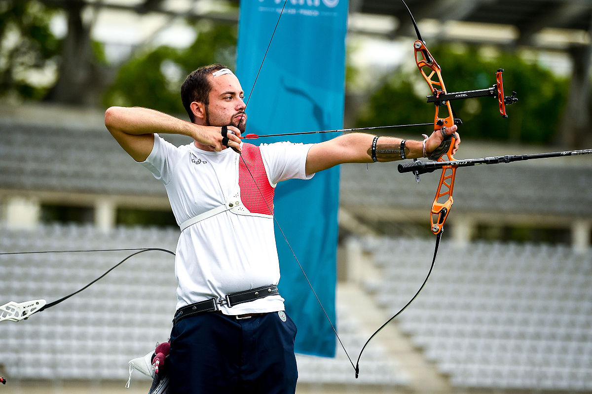 2021年6月19日,法国巴黎,2020东京奥运会射箭资格赛6月19日赛况.aless