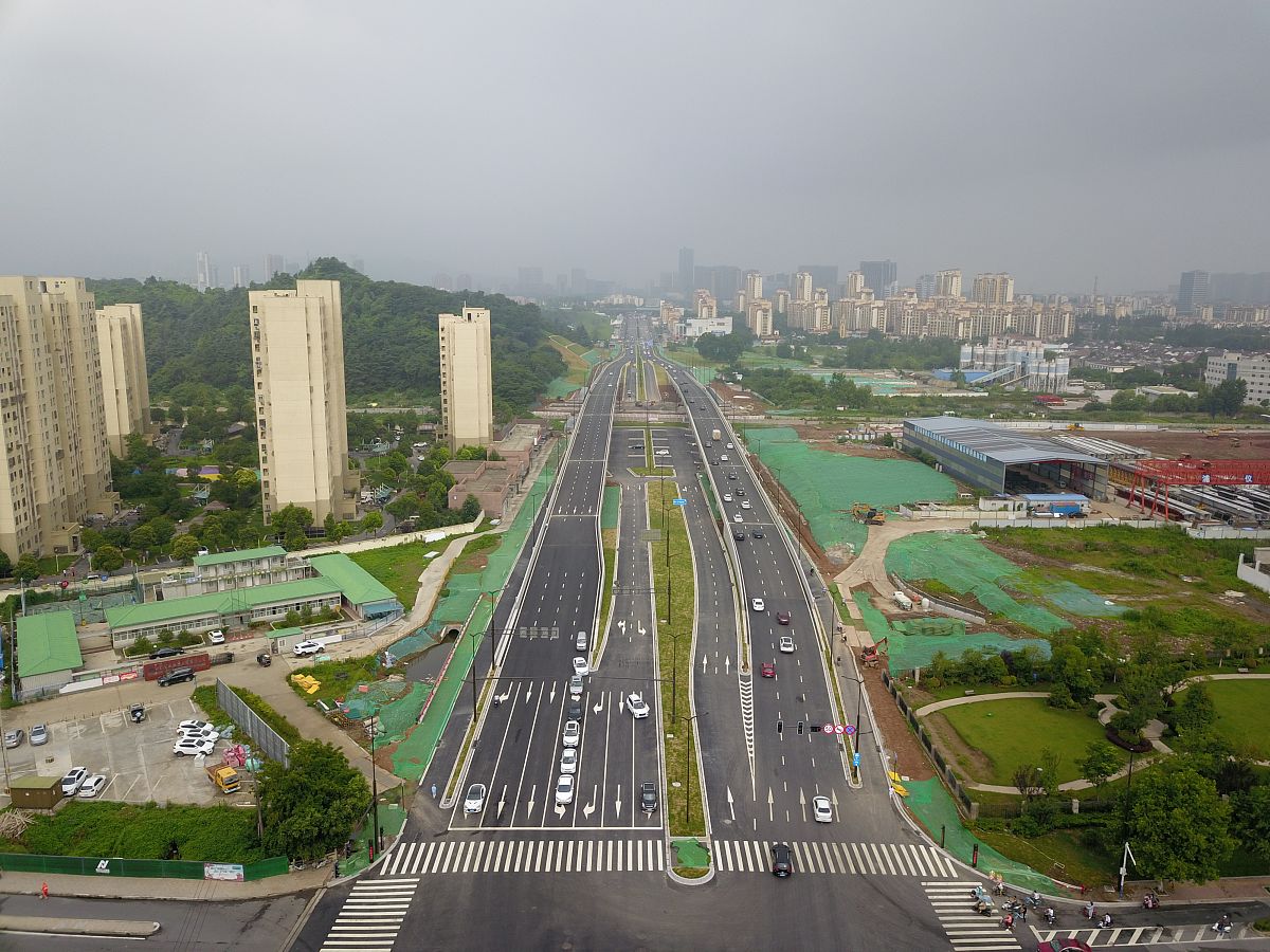 安徽铜陵西湖新区市政道路绿化带景观设计整体功能定位