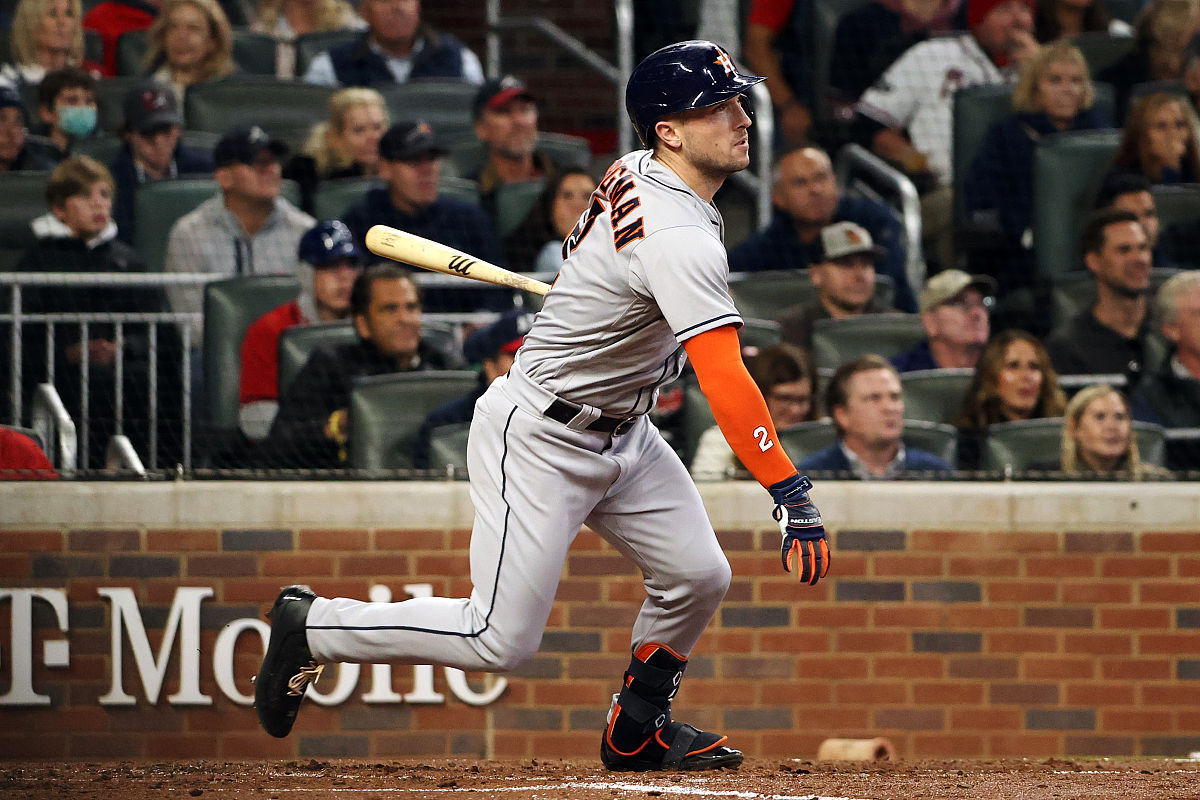 2021年10月31日,美国,2021mlb世界大赛g5,亚特兰大勇士vs休斯顿太空人