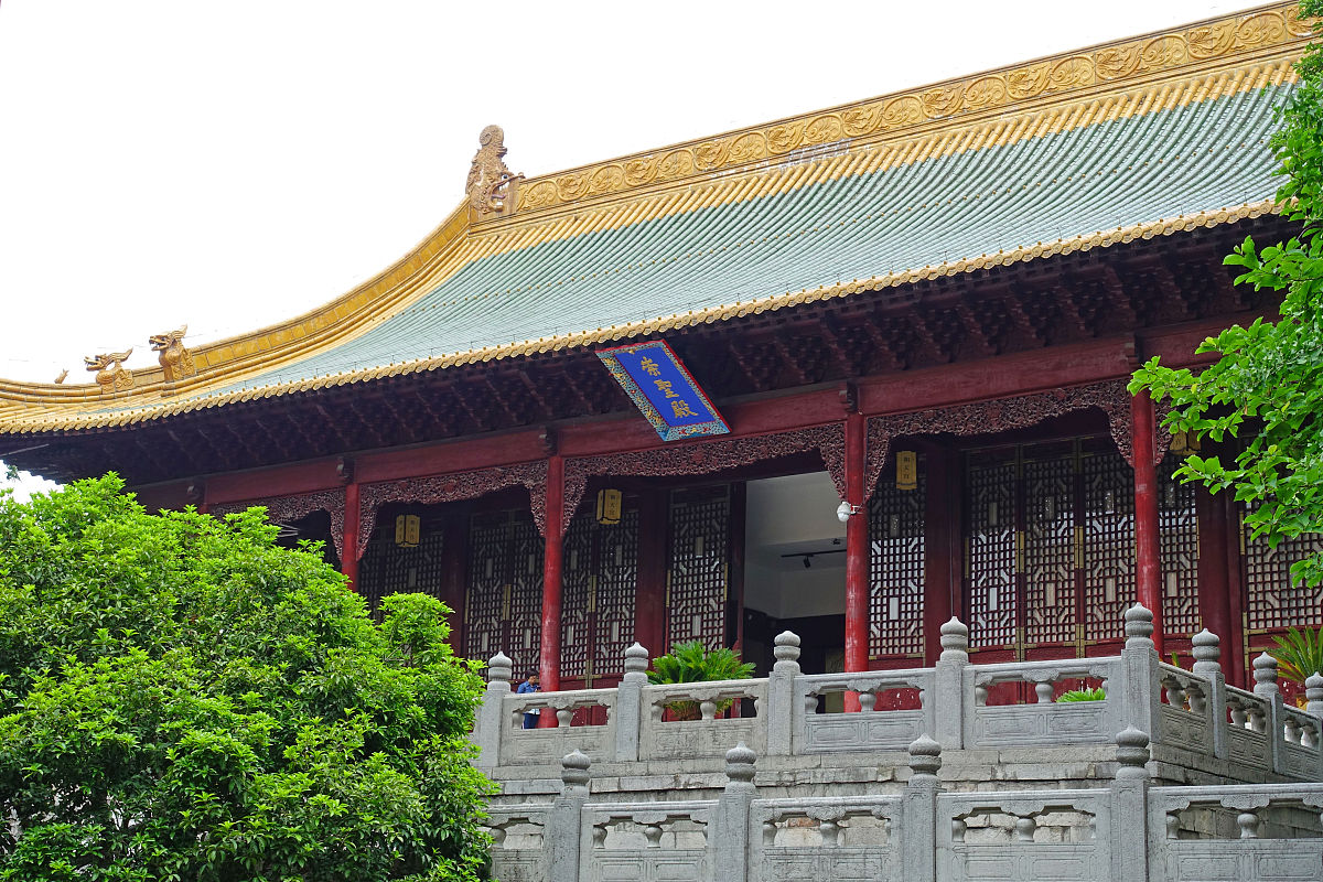 2019年05月31日 江苏南京秦淮区朝天宫(南京市博物馆),古建筑崇圣殿.