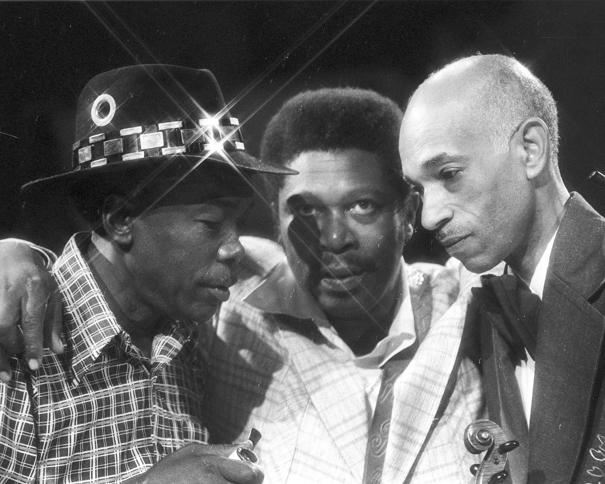 los angeles - august 1974: blues musicians papa john creach, joh