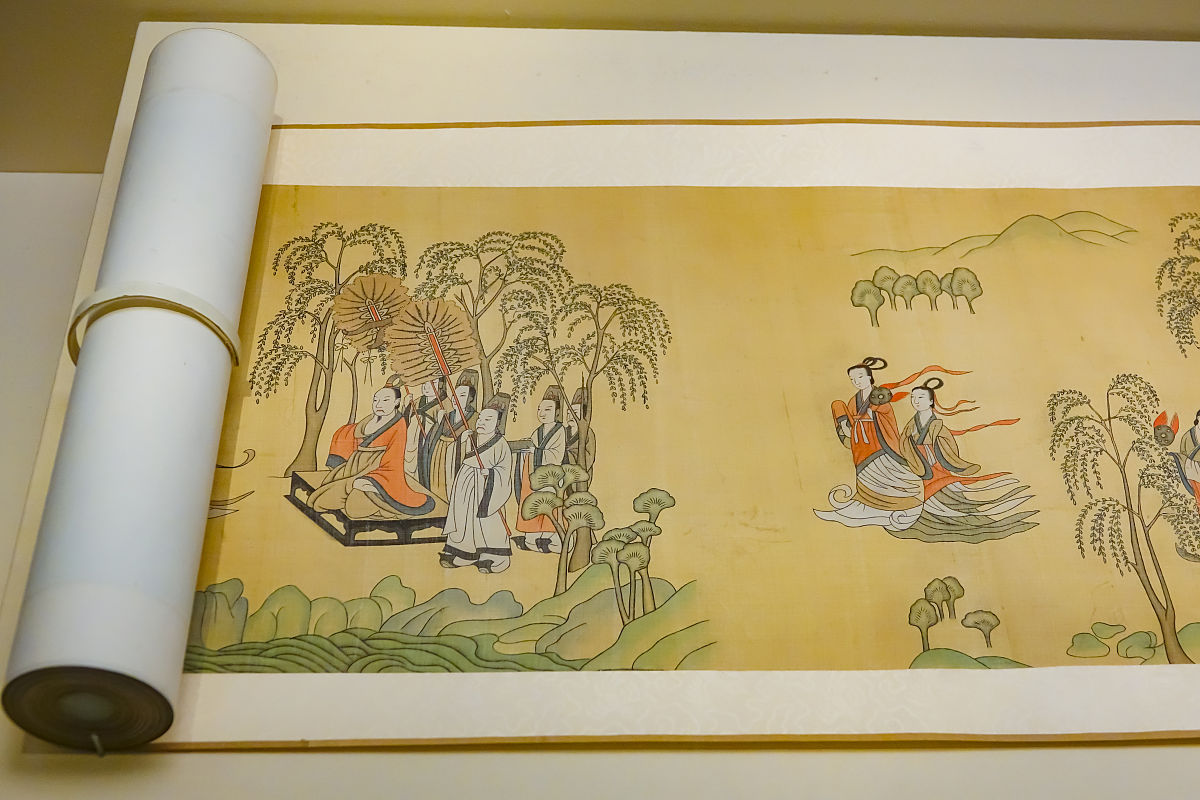 洛神赋绘画作者：曹冲 - 揭秘东晋文学巨匠之女绘画才华