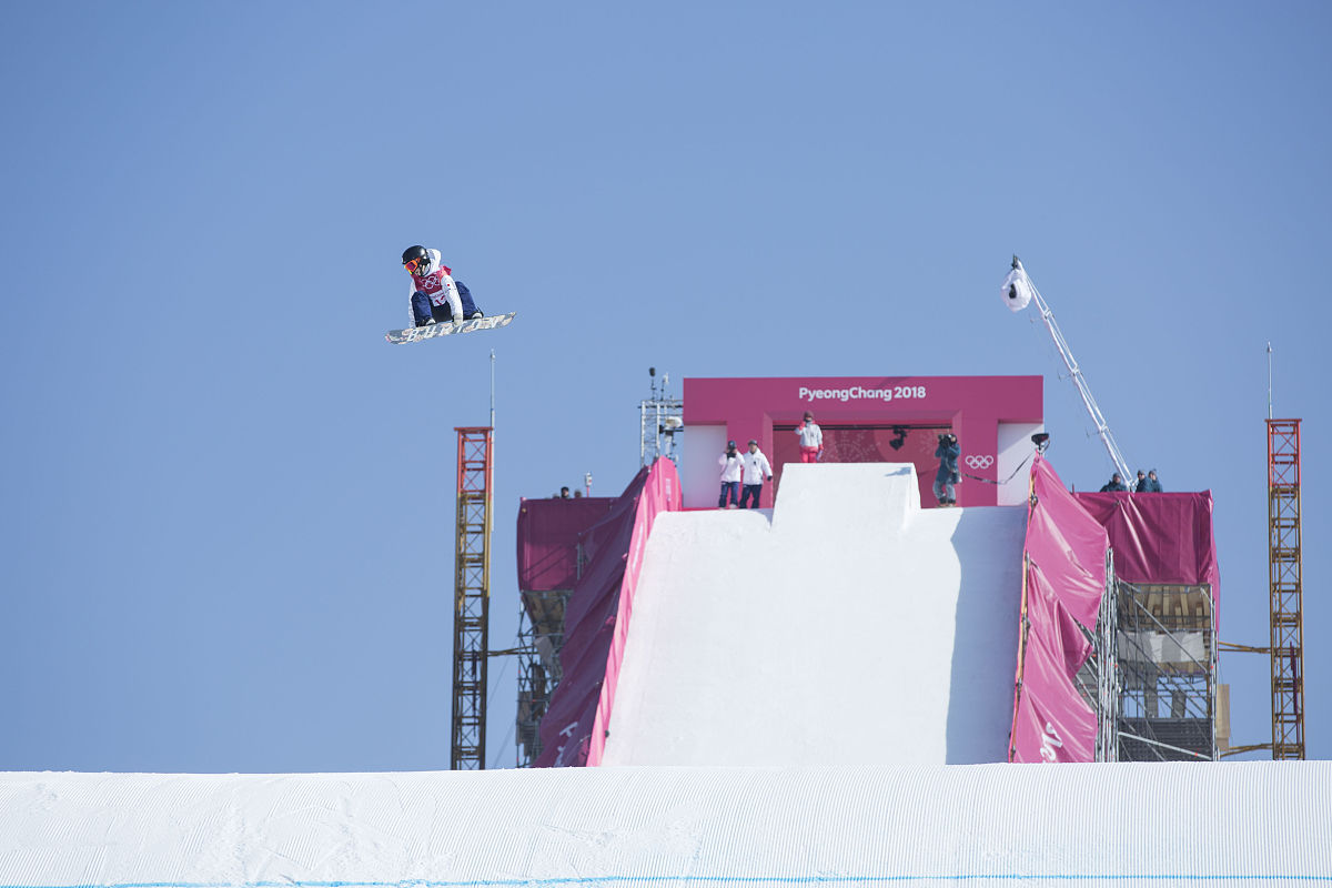 2018年2月22日,韩国,2018平昌冬奥会2月22日单板滑雪赛况.reira iwabu