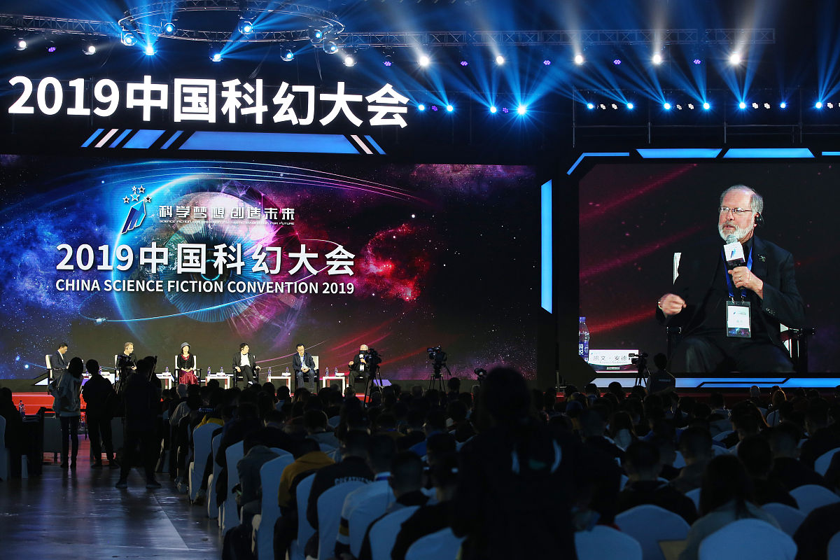 图为全球顶级畅销科幻<strong>小说</strong>作家凯文安德森.