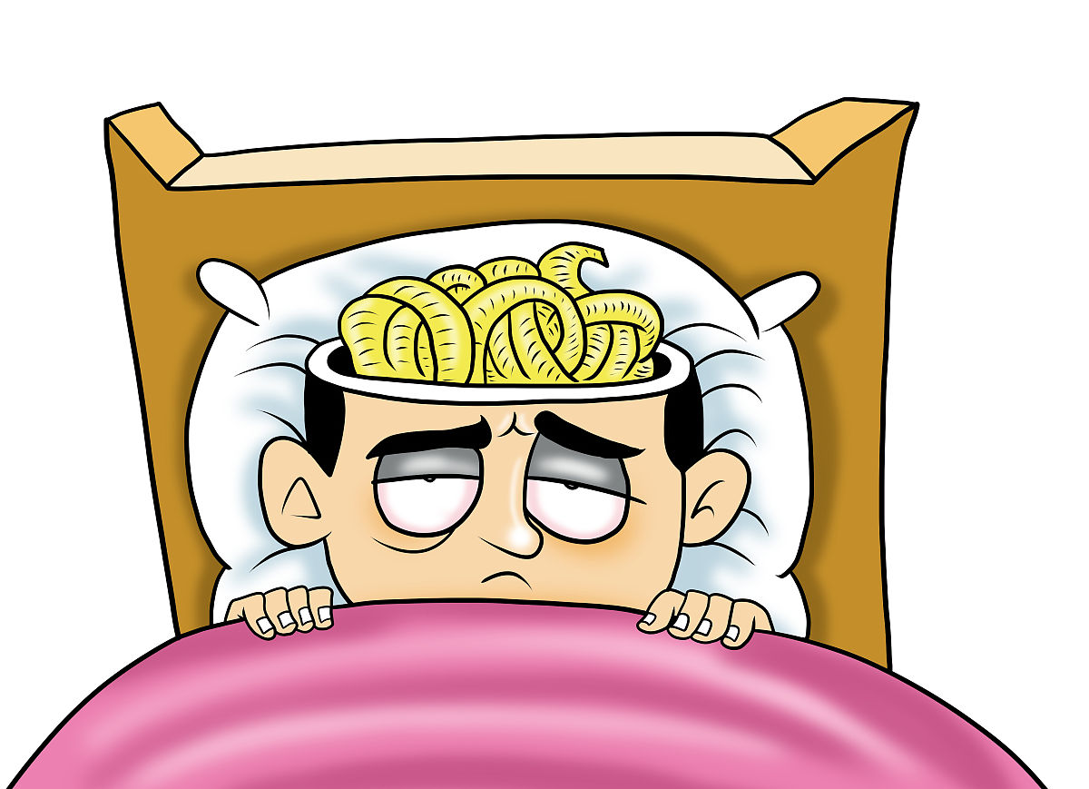 漫画:我国有超3亿人存在睡眠障碍