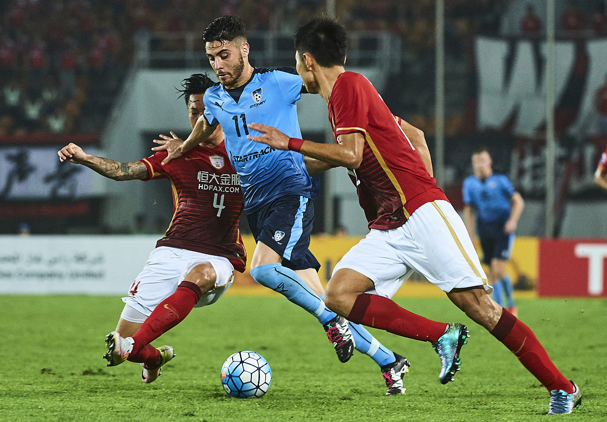 2016年05月03日,广东省广州市,2016亚冠小组赛<strong>h</strong>组,广州恒大1-0悉尼fc.