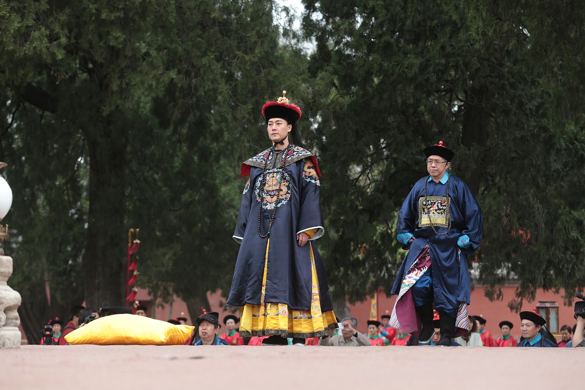 2015年04月19日,北京古代建筑博物馆举行"先农坛敬农文化节"活动,再现