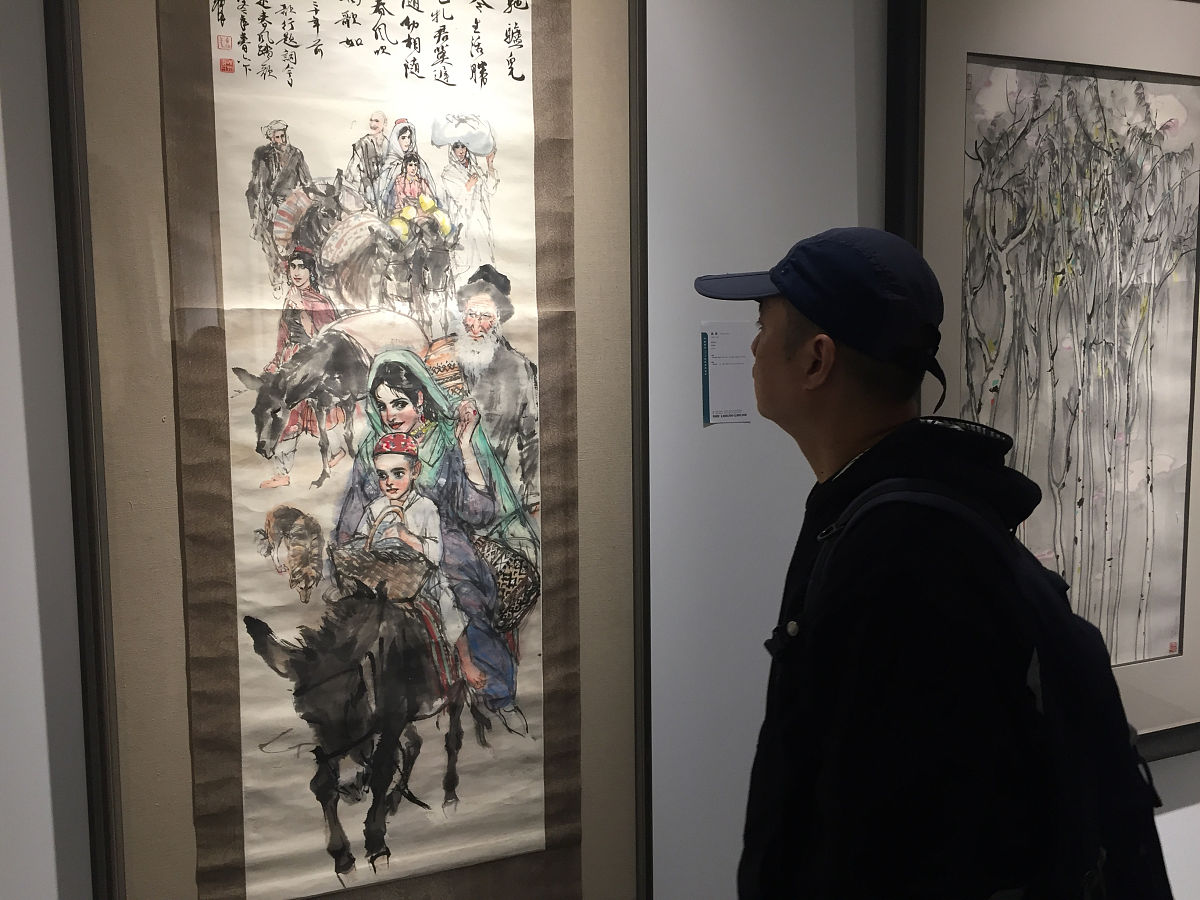 王其志：中国画派领袖，现代绘画大师