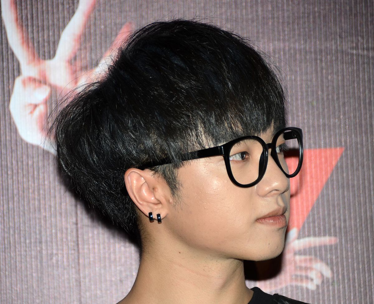 2013年11月4日,上海,2013快乐男生上海站新闻发布会举行.华晨宇