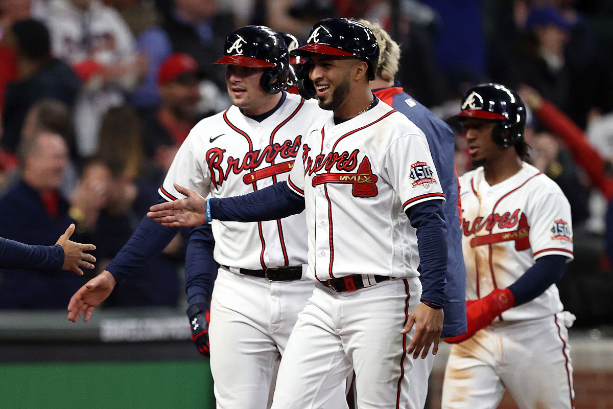 2021年10月31日,美国,2021mlb世界大赛g5,亚特兰大勇士vs休斯顿太空人
