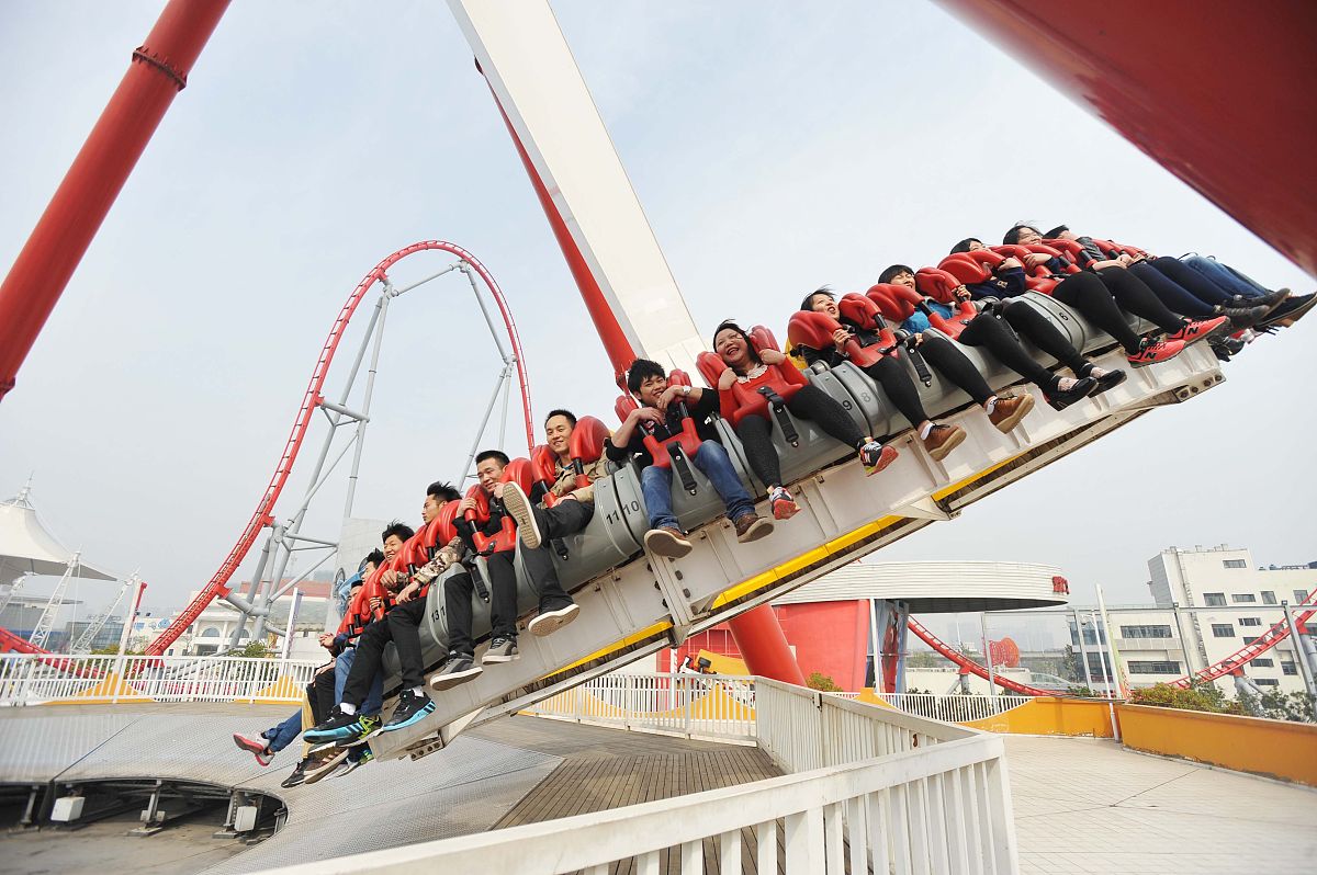 为武汉欢乐谷蹦极设计一句文案