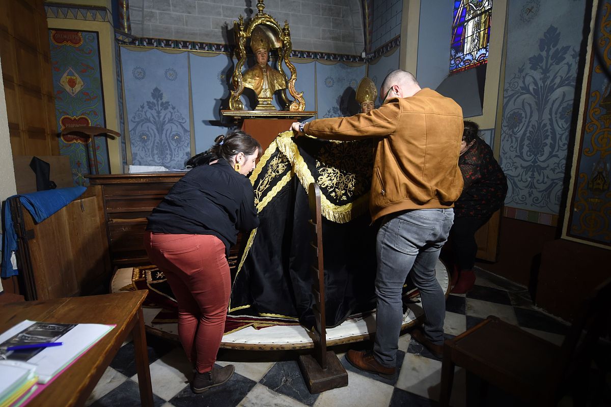 当地时间2019年11月4日,法国比利牛斯-大西洋省奥洛龙-圣玛丽的圣玛利