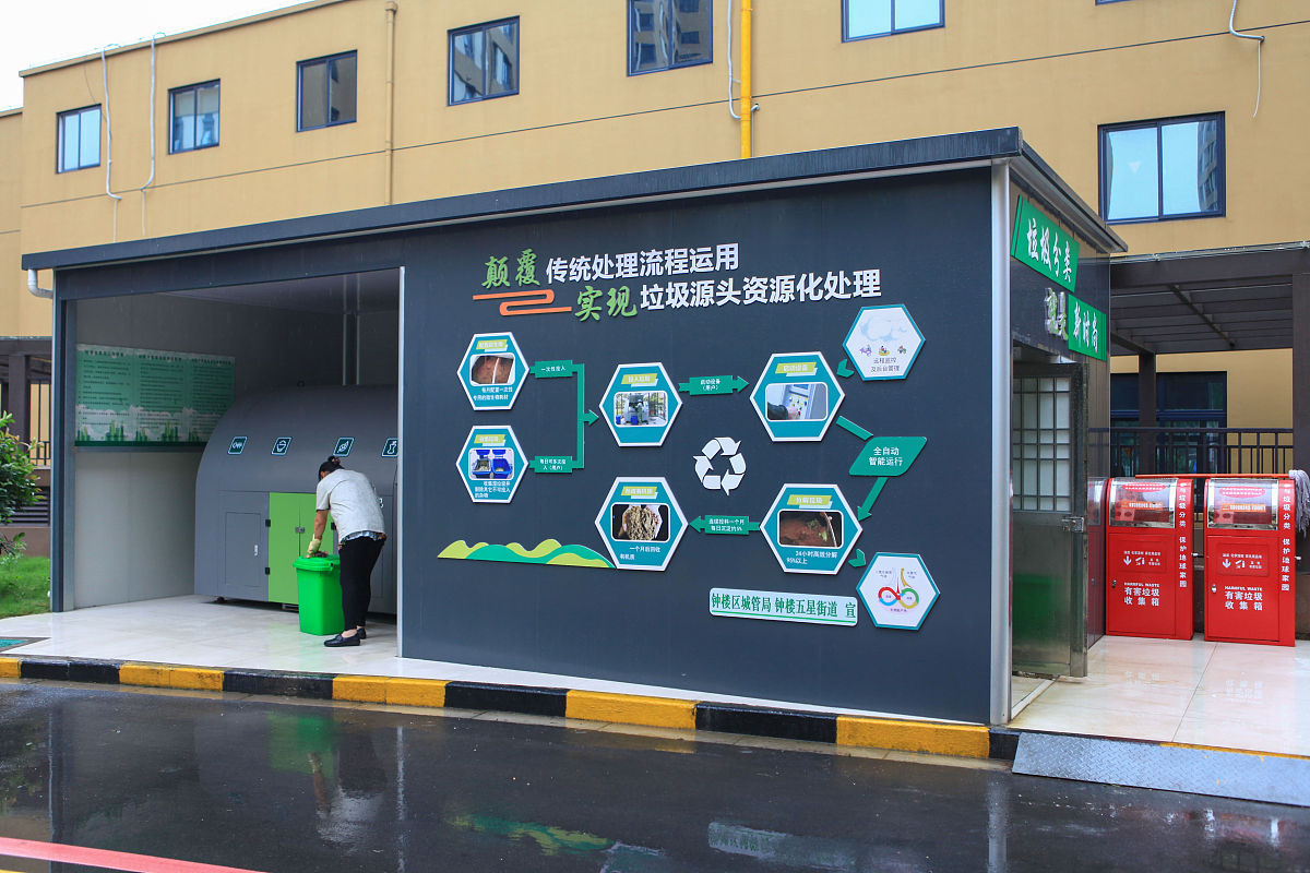 智能垃圾分类系统：自动化和机电一体化的解决方案