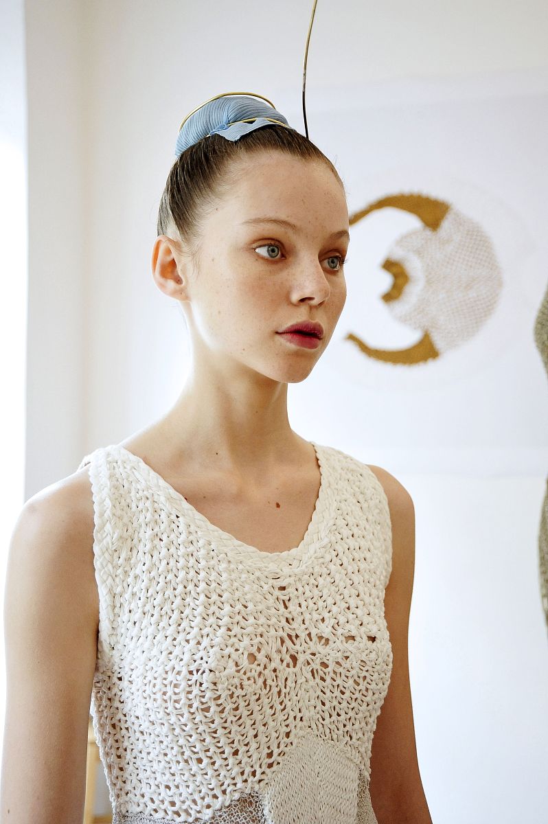2012年10月3日讯,巴黎,当地时间月2日,2013巴黎时装周(春夏):le moine