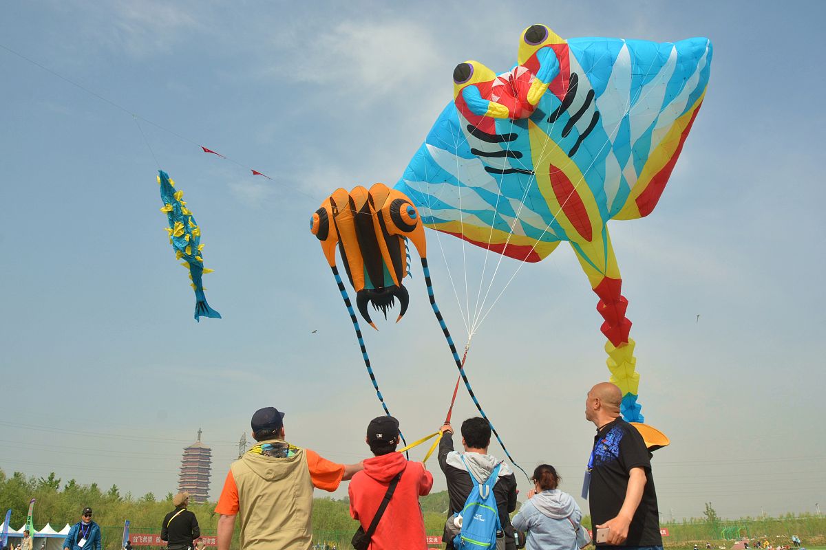 2019年5月4日,2019年北京国际风筝节国际风筝邀请赛暨京津冀风筝联谊