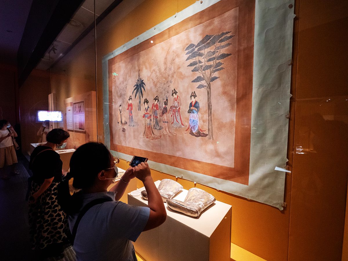 2020年7月3日,广州,"契丹印象——辽代文物精品展"在广东省博物馆开展